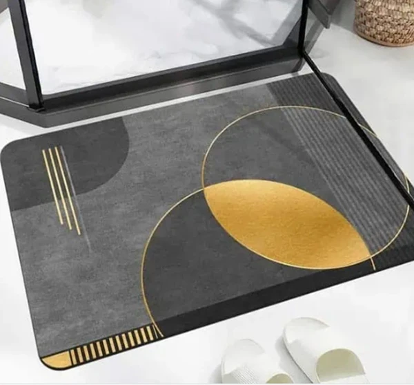 Covor Baie 38x58Cm Pvc+Textil A-13384 WEI